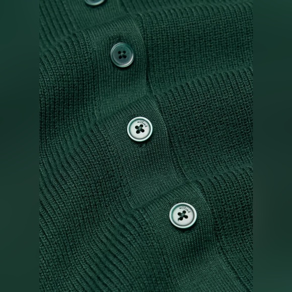 Aritzia Wilfred Cove Knit Dress Colour Scarab Size XL NWOT - Picture 7 of 10